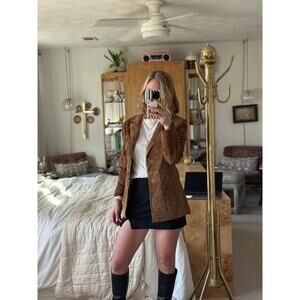 St. John's Bay Suede Genuine Leather Jacket